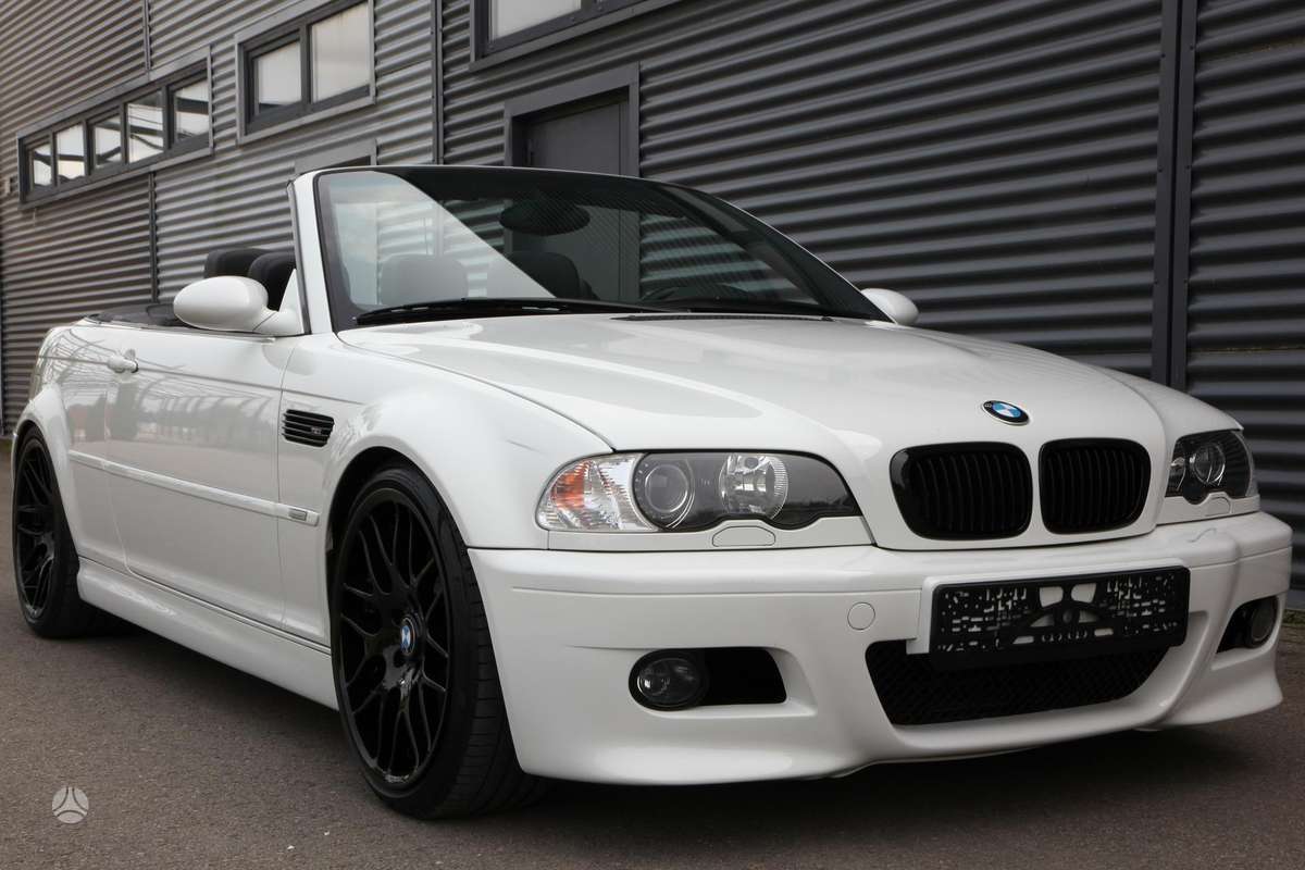 BMW M3, 3.3 l., convertible