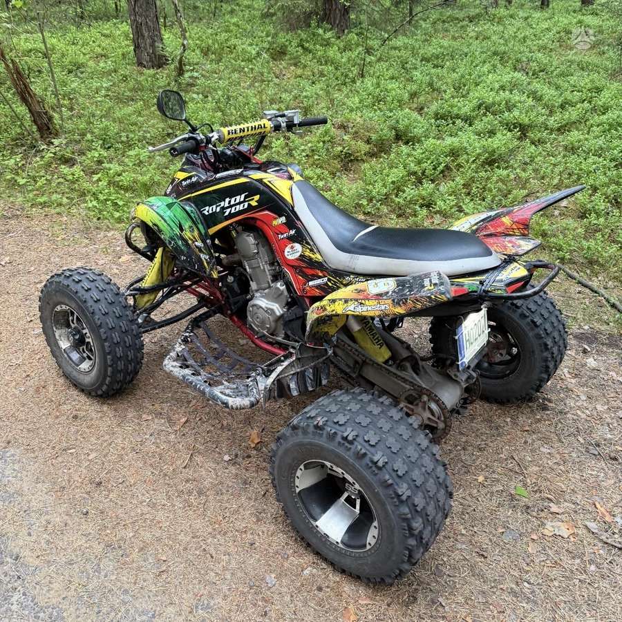 Yamaha Raptor 700cc, квадроциклы