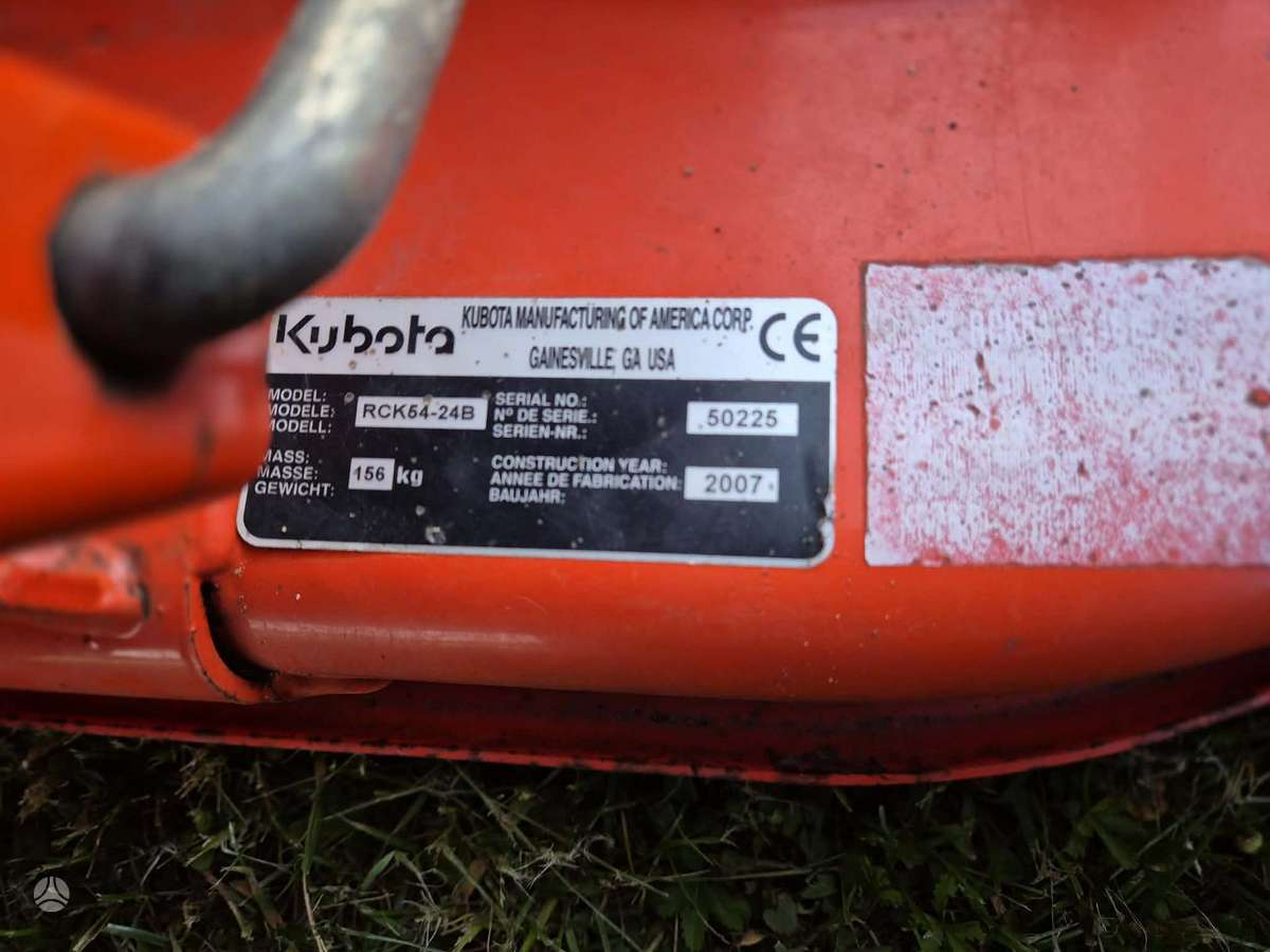 Kubota B2100, sodo traktoriai
