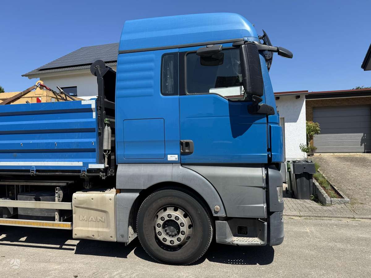 MAN TGX, dumpers / tippers