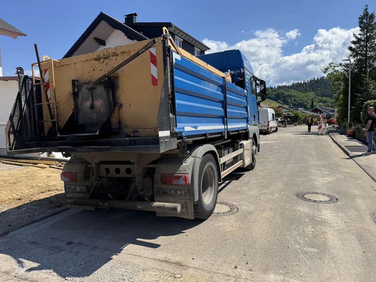 MAN TGX, самосвалы