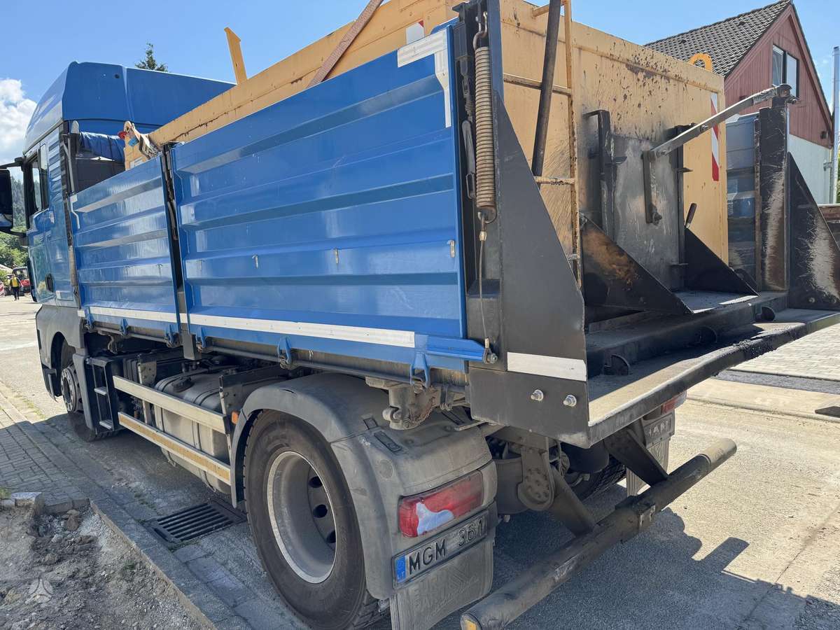 MAN TGX, dumpers / tippers