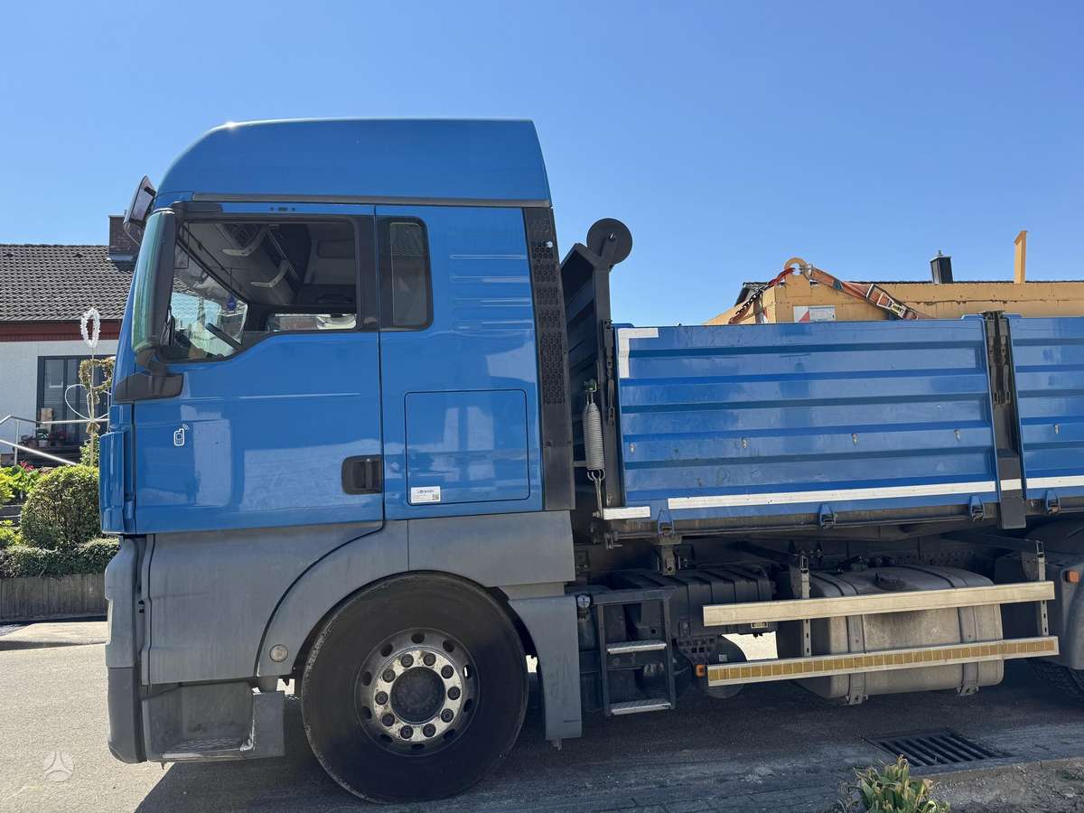 MAN TGX, dumpers / tippers