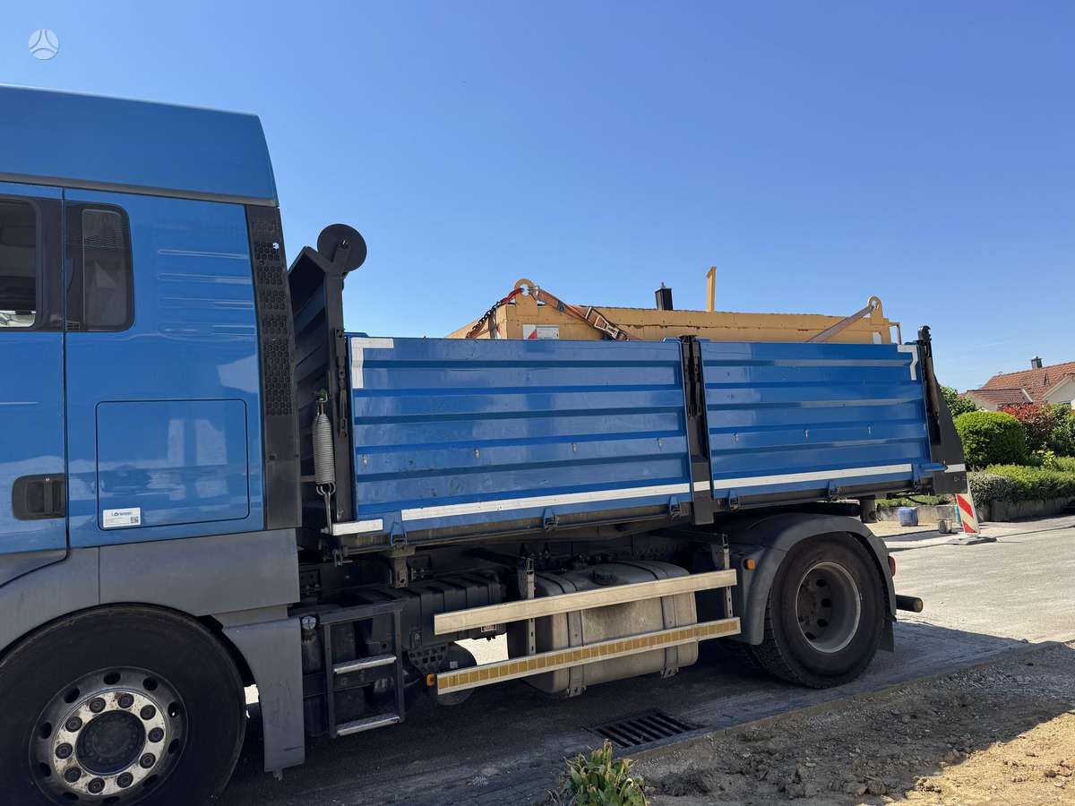 MAN TGX, dumpers / tippers