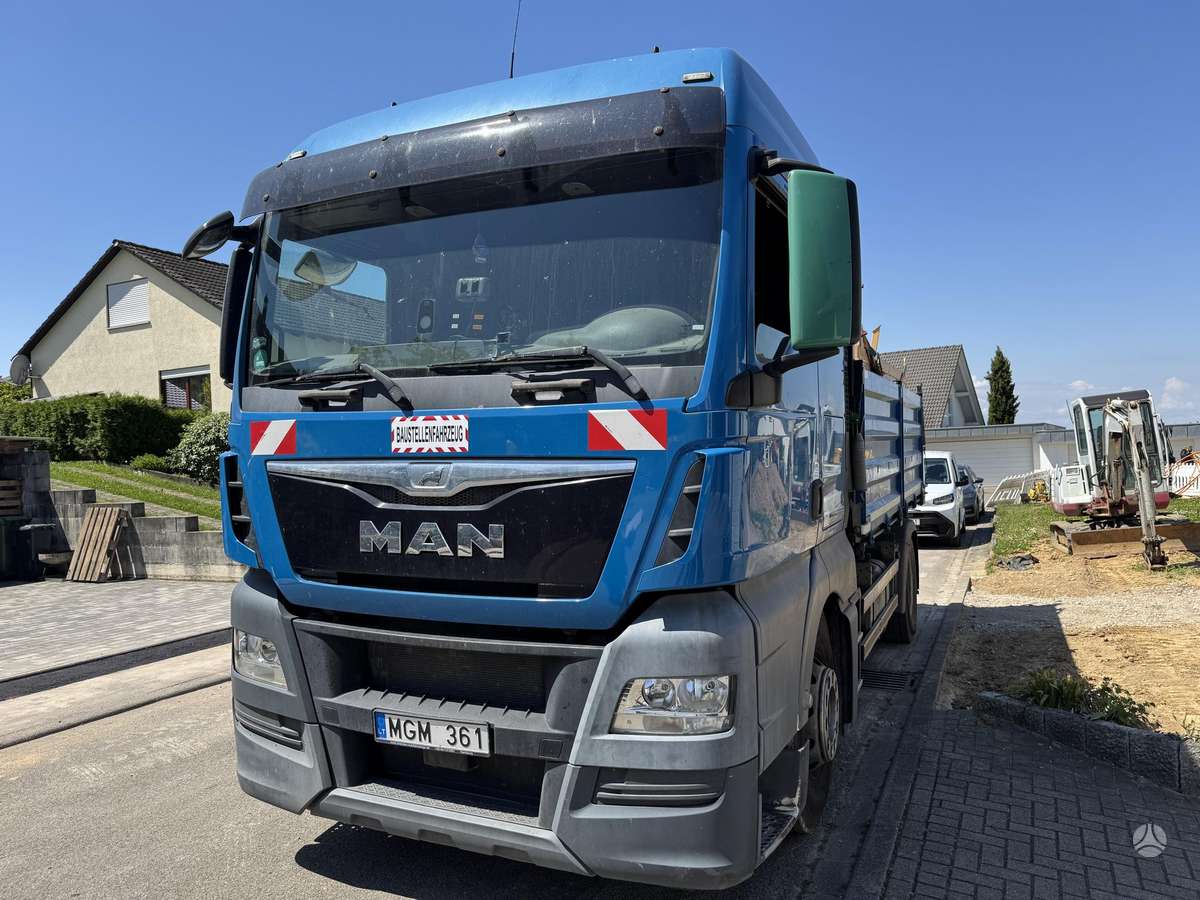 MAN TGX, dumpers / tippers