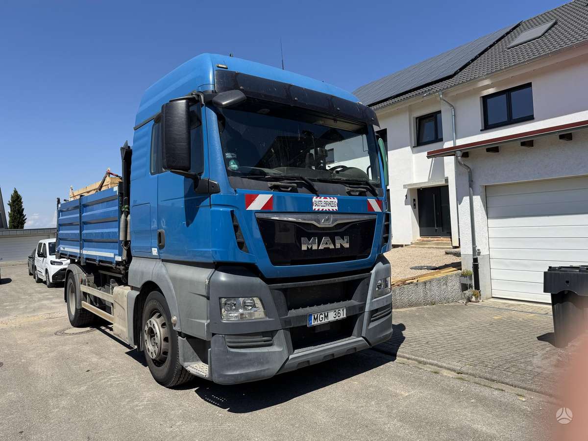 MAN TGX, dumpers / tippers