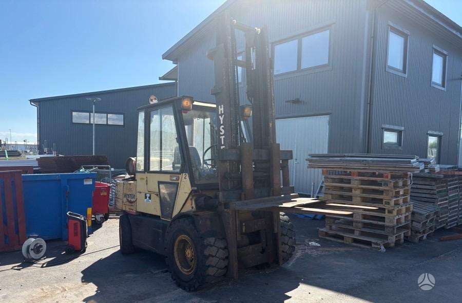 John Deere Hyster 45, frontal loader