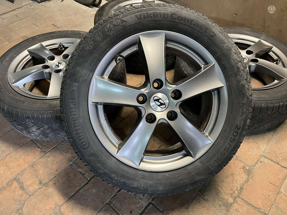 Hyundai, легкосплавные , R16