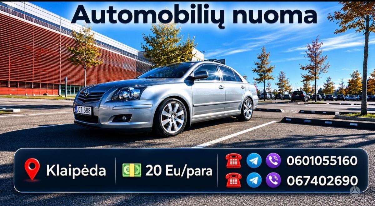 Automobiliu nuoma