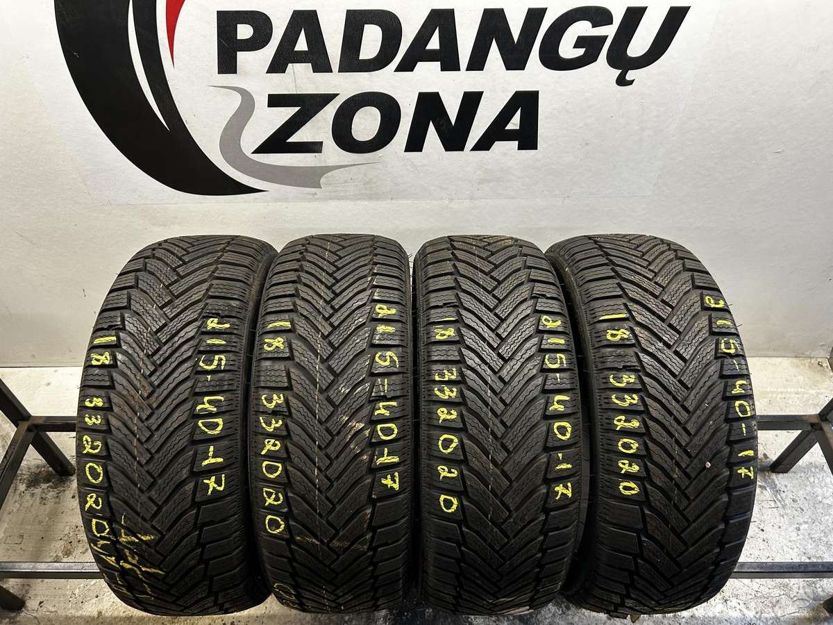 Michelin Alpin 6, winter 215/40 R17