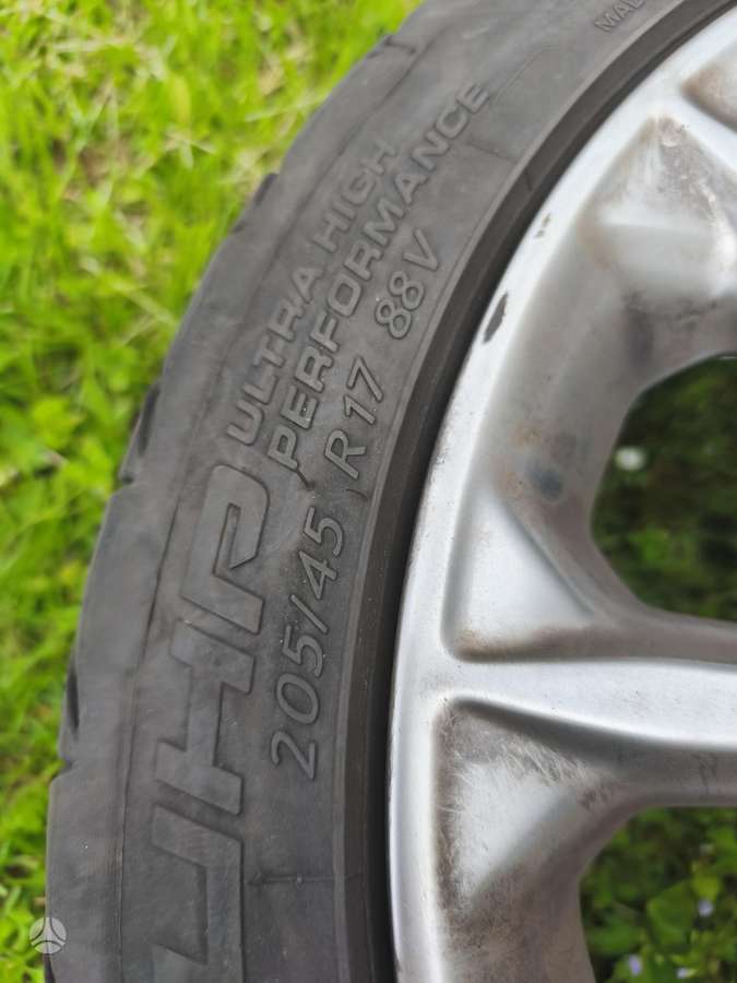 Ford Fiesta, light alloy, R17