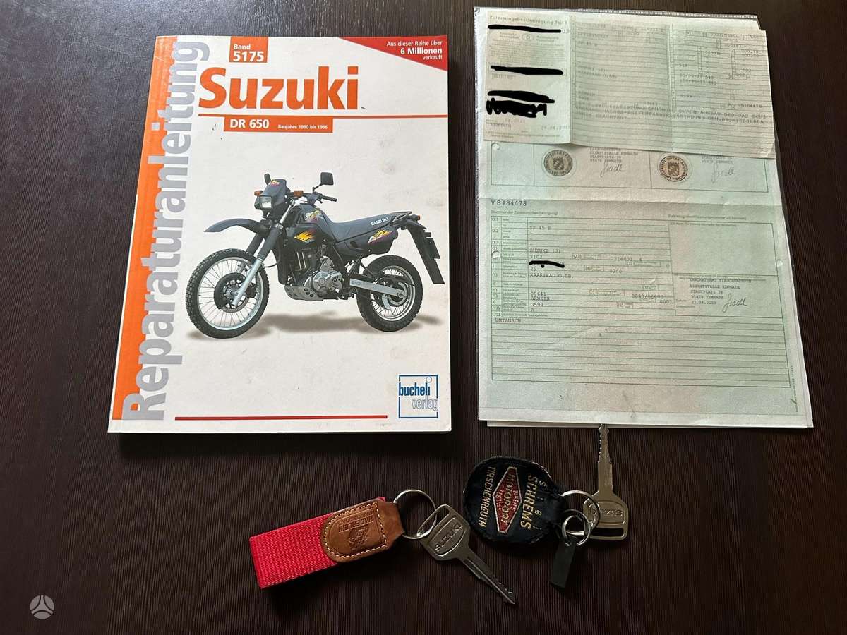 Suzuki DR 650cc, enduro / adventure