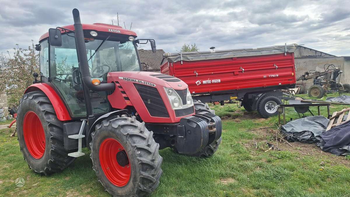 Zetor Perku Zetor traktorių., тракторы