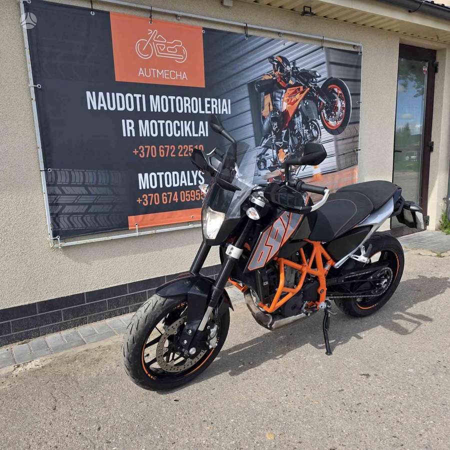 KTM Duke 690cc, enduro / adventure