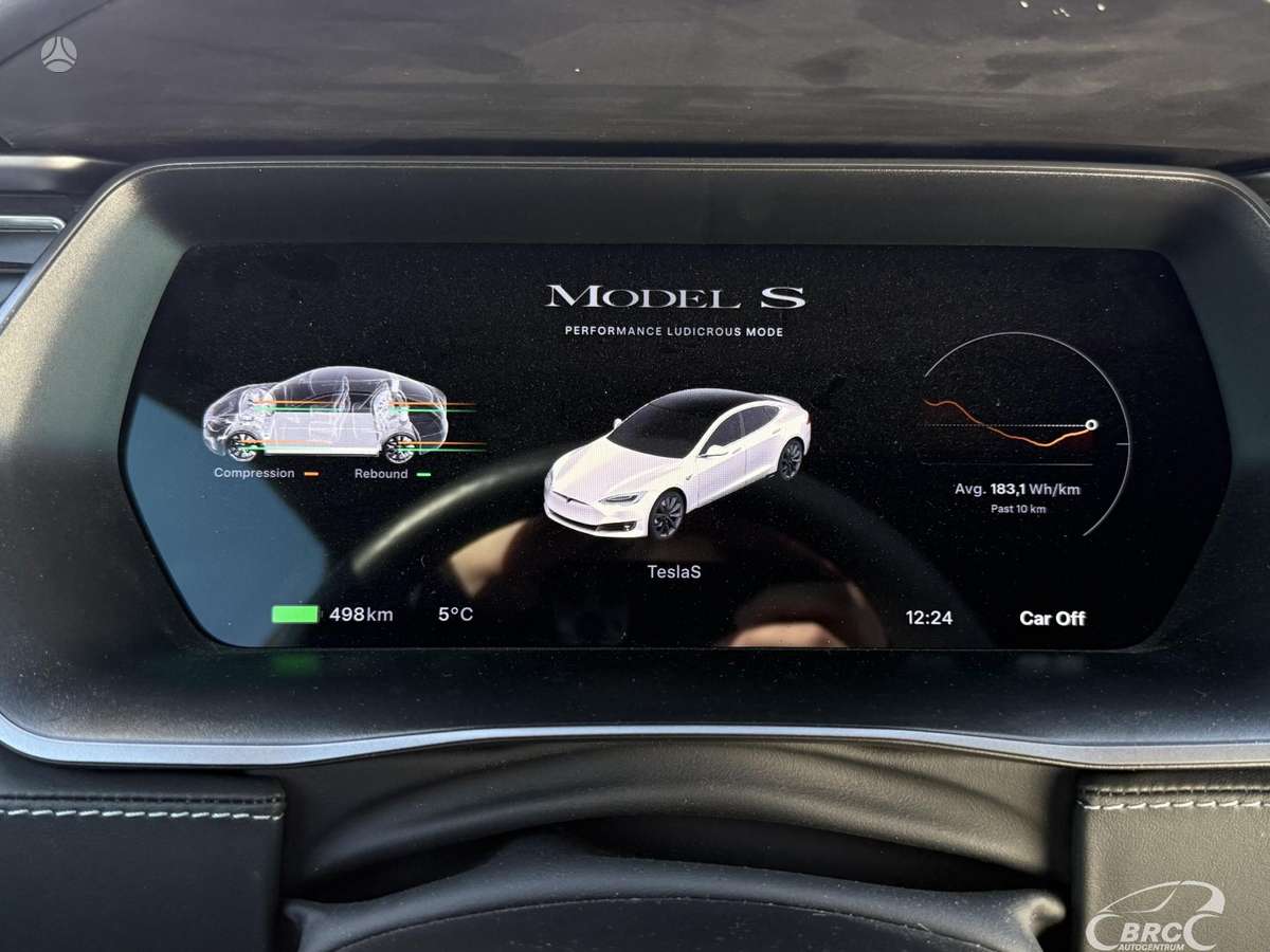 Tesla Model S, 100 кВт·ч, Хэтчбек