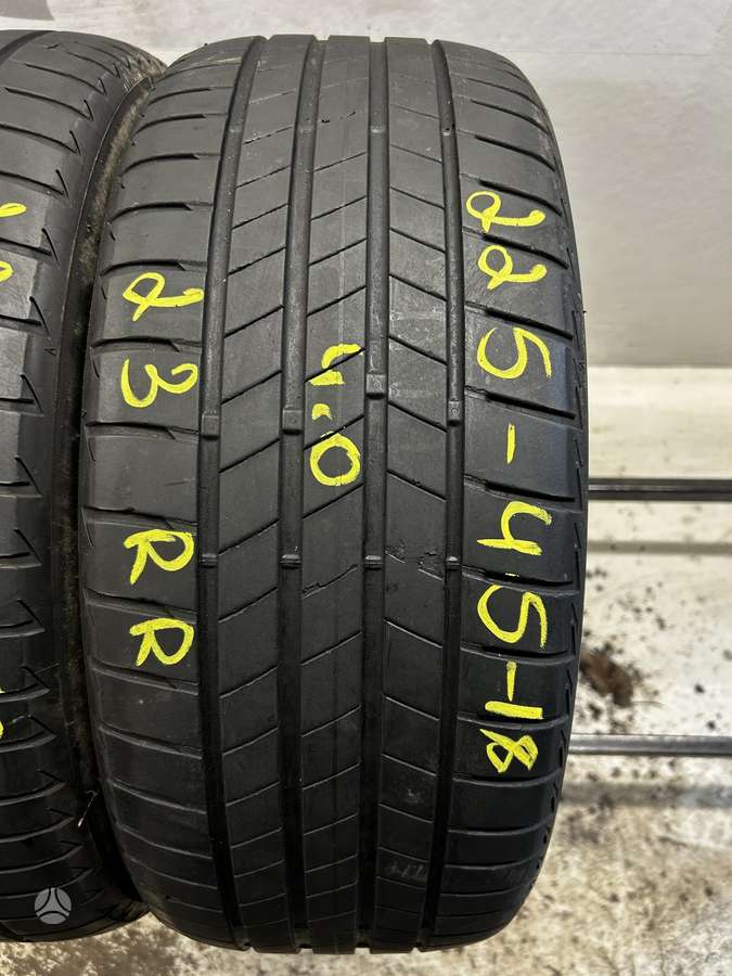 Bridgestone Turanza T005, летние 225/45 R18