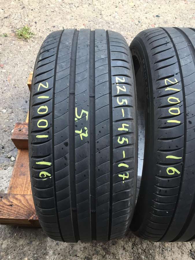 Michelin Primacy 3, vasarinės 225/45 R17