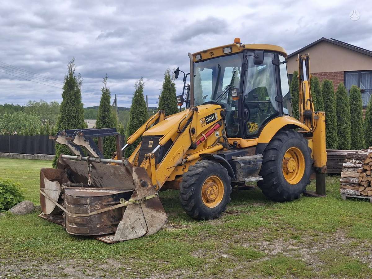 JCB 3cx, excavator loader