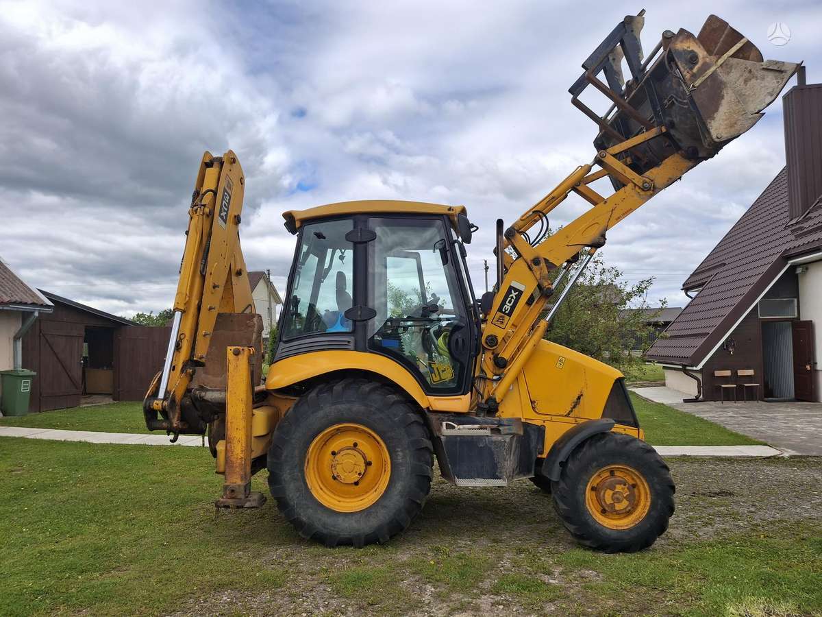 JCB 3cx, excavator loader