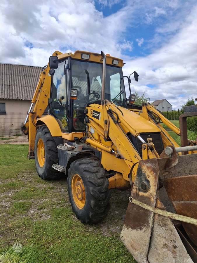 JCB 3cx, excavator loader
