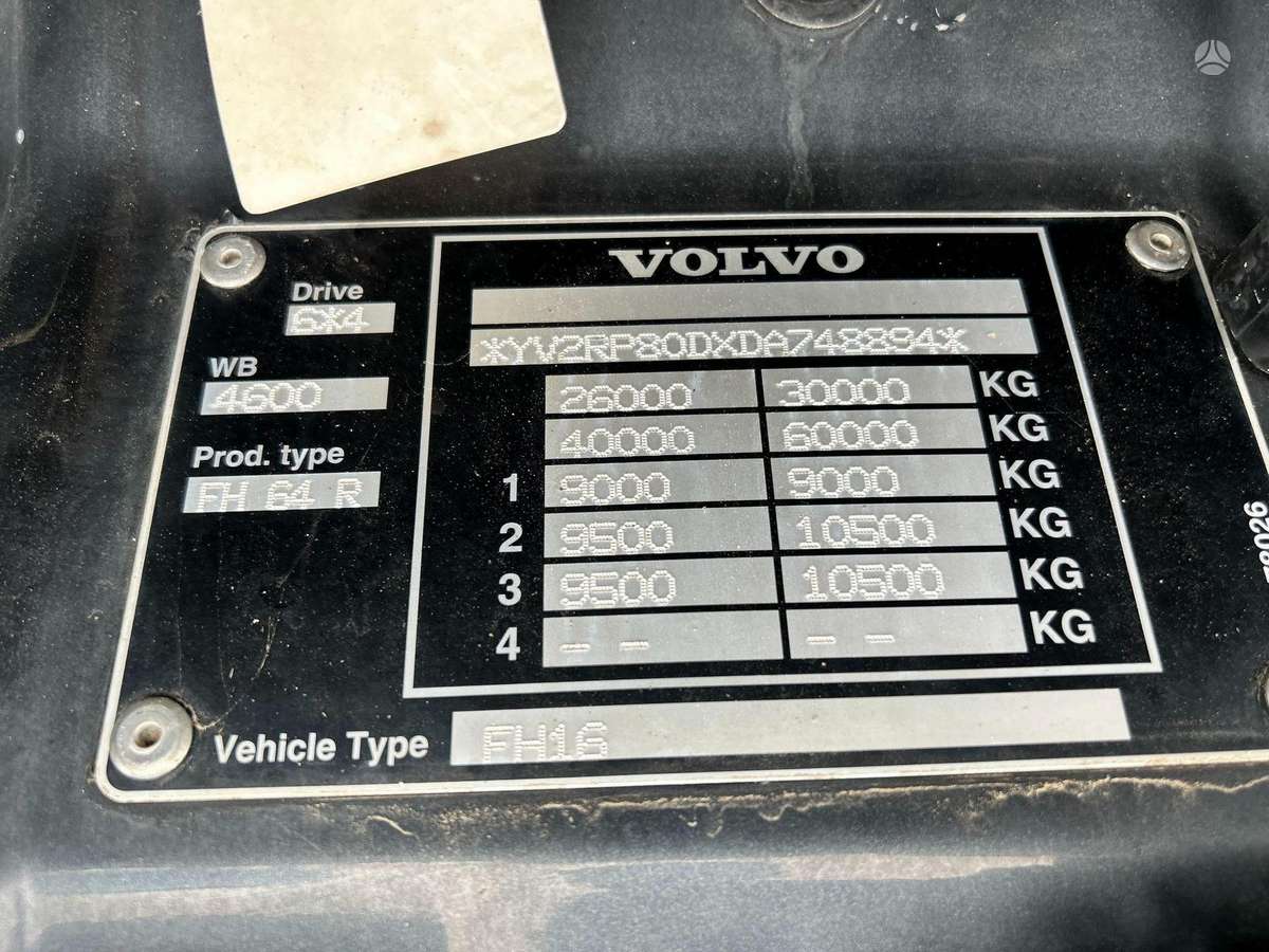 Volvo FH16, лесовозы
