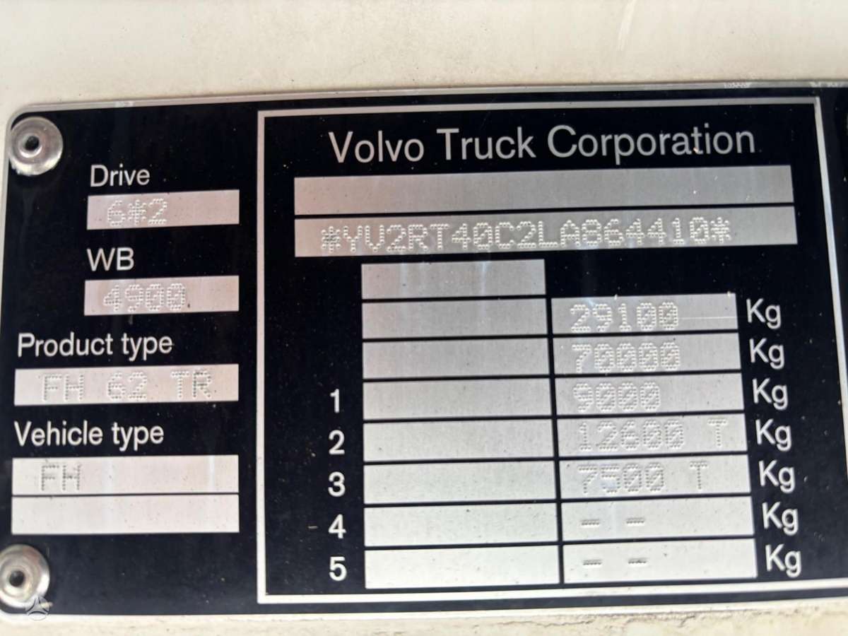 Volvo FH500, other