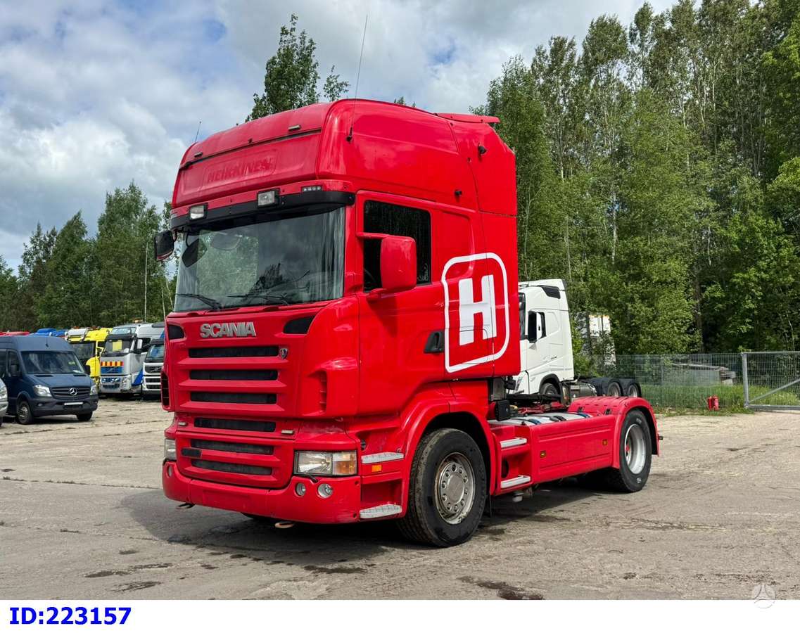 Scania R470 - Hydraulics- Manual, double sleeper