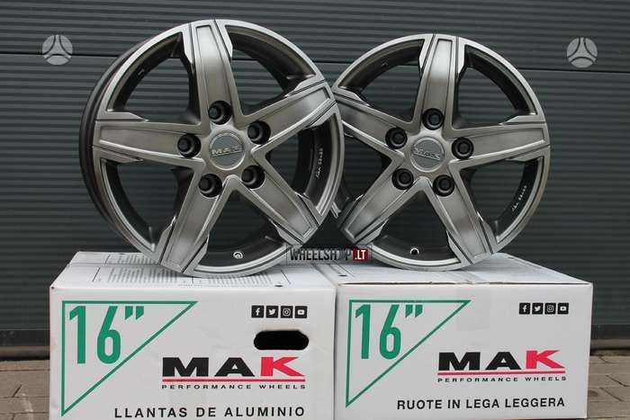 MAK KING5 M-Titan, легкосплавные , R16