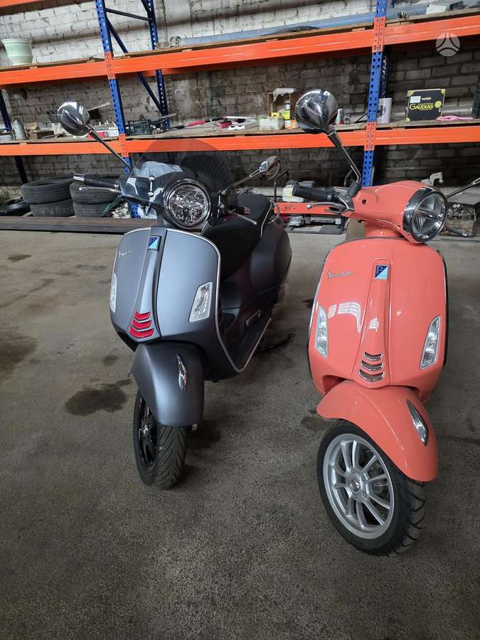 Piaggio Vespa 278cc, scooters / mopeds