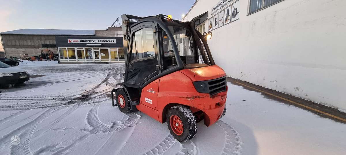 Linde H40D, šakiniai krautuvai
