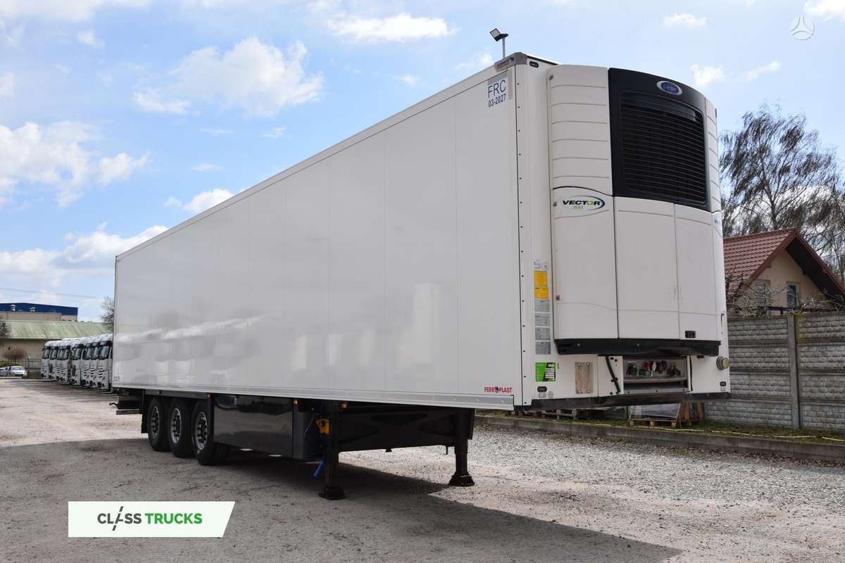 Schmitz SKO Double Deck FP 60 Carrier Vector 155, refrigerated