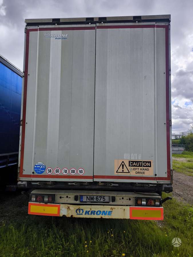 Krone SAF, užuolaidinės / tentinės