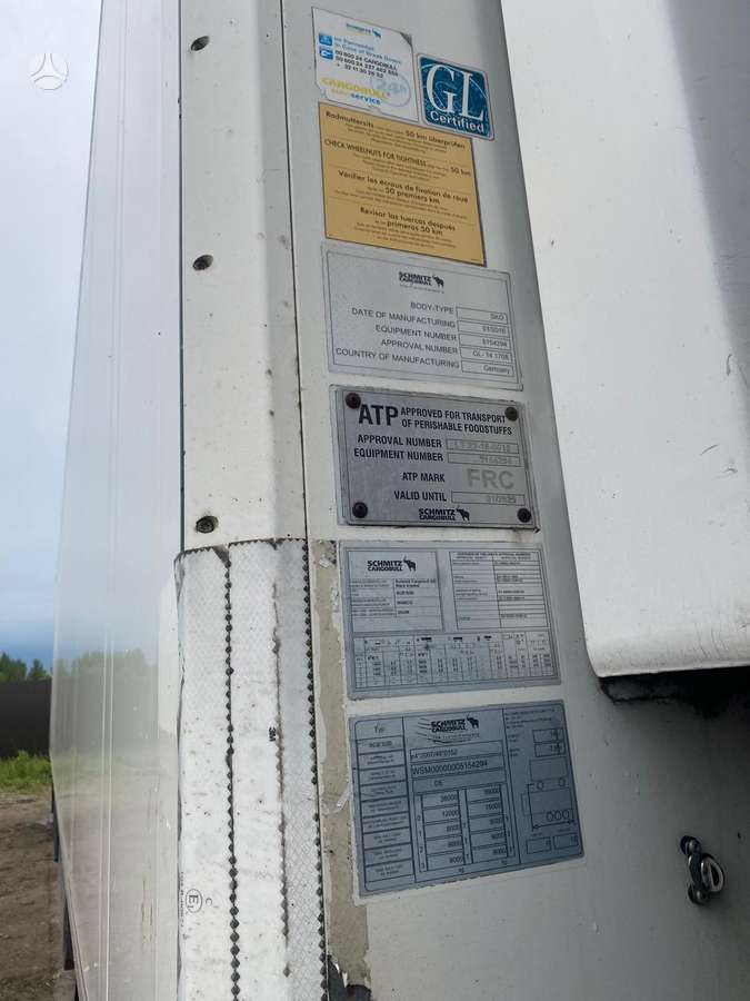 Schmitz Cargobull. 2-х камерный., refrigerated