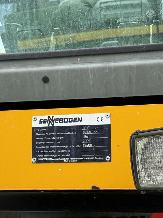 Sennebogen 683, краны