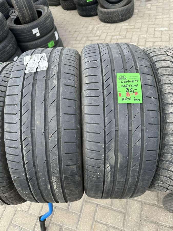 Continental KODAS - B-7; SIUNČIAME, summer 235/50 R18