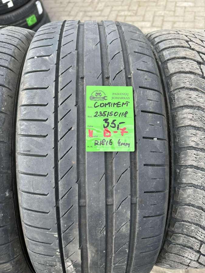 Continental KODAS - B-7; SIUNČIAME, summer 235/50 R18