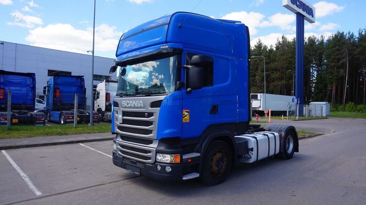 Scania R450 Retarder, BE AGR, double sleeper