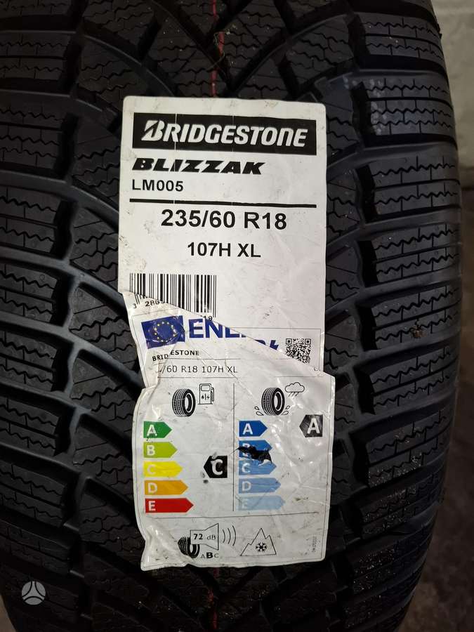 Bridgestone 235/60R18(Blizzal LM005), winter 235/60 R18