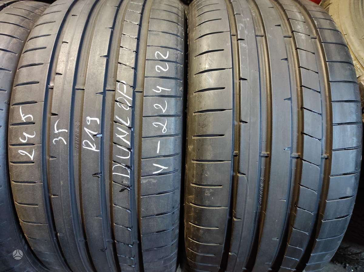 Dunlop, летние 245/35 R19