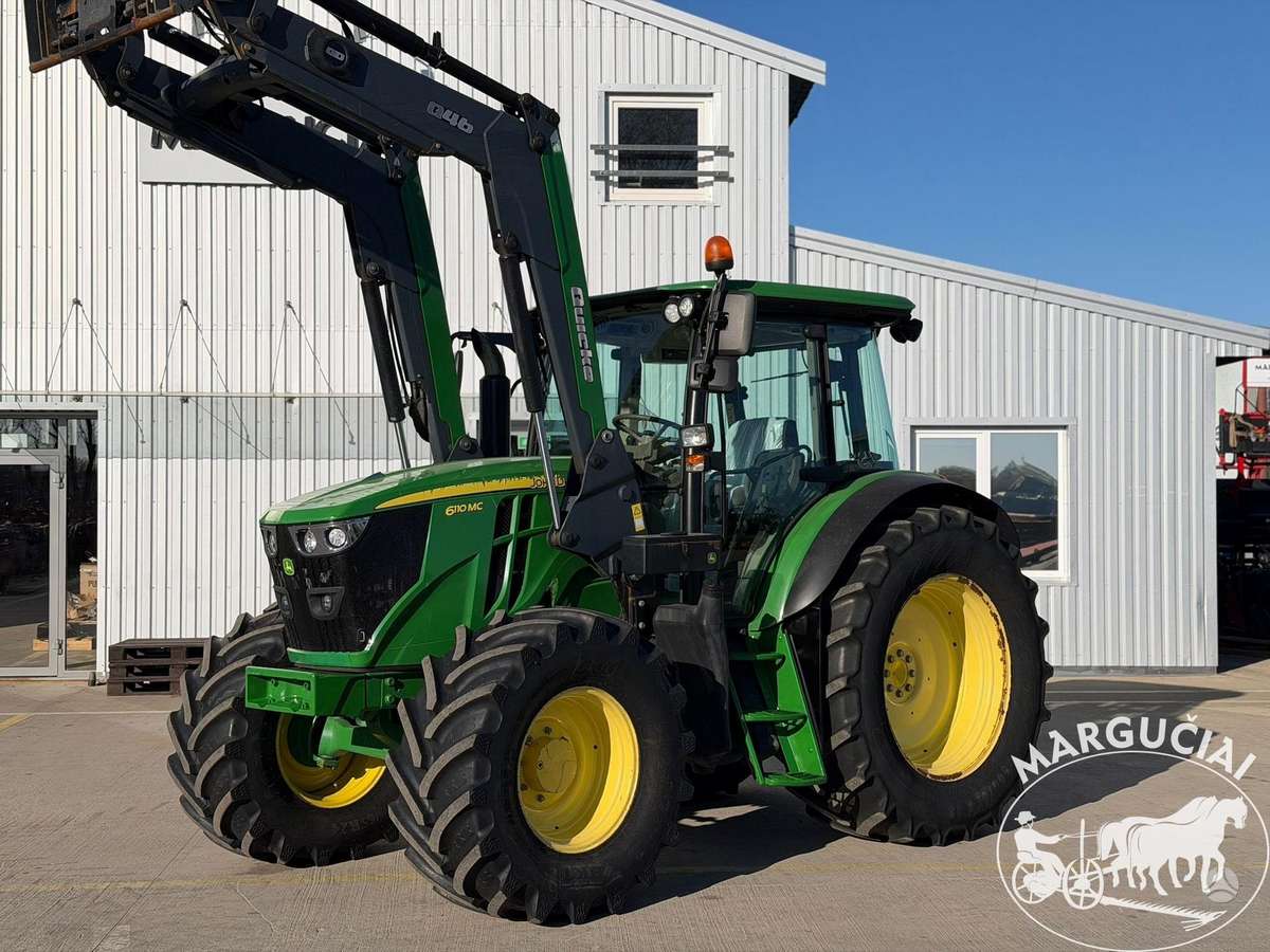 John Deere 6110MC, 110 AG, traktoriai