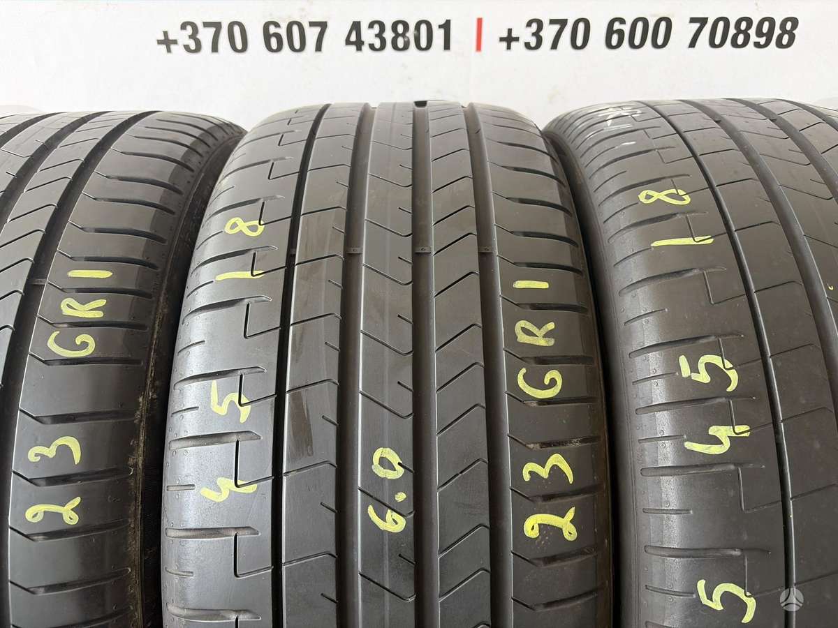 Pirelli P Zero, летние 255/45 R18