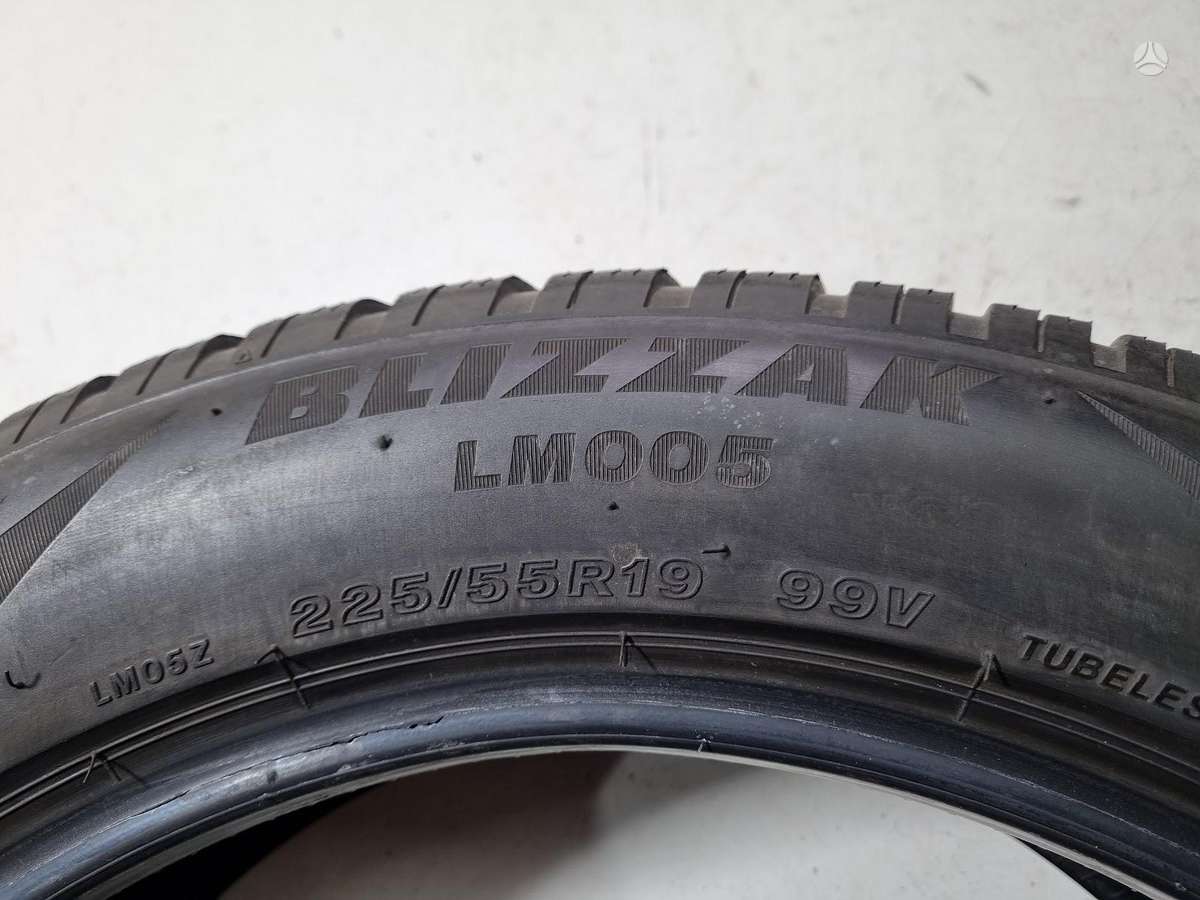 Bridgestone 7mm, всесезонные 225/55 R19