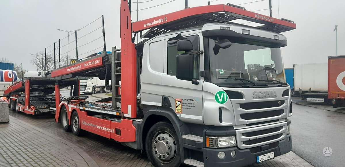 Scania P410, автовозы