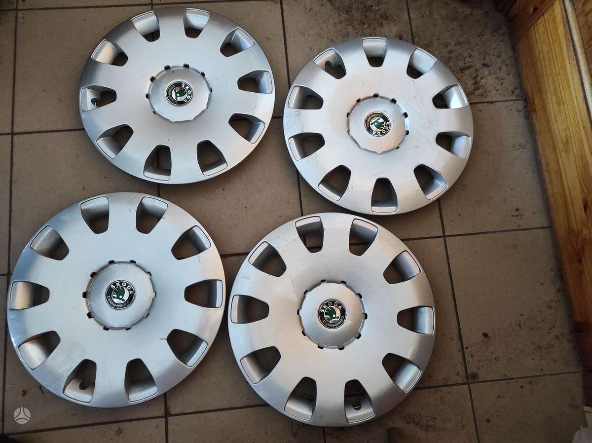 Skoda, wheel covers, R15