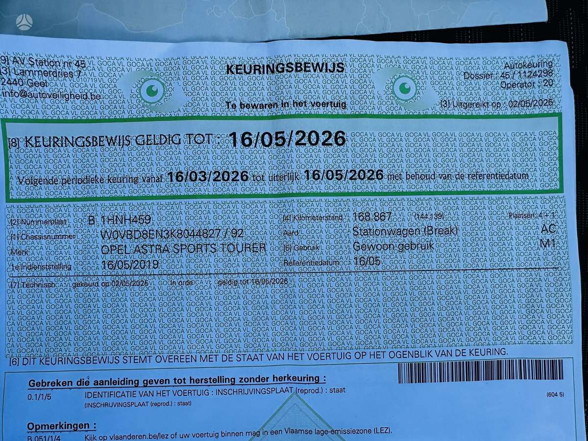 Opel Astra, 1.6 l., Универсал