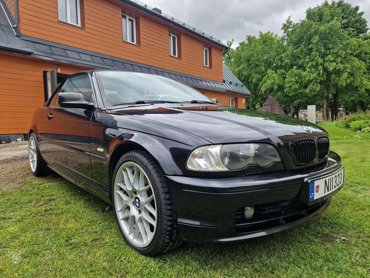 BMW 323, 2.5 l., convertible