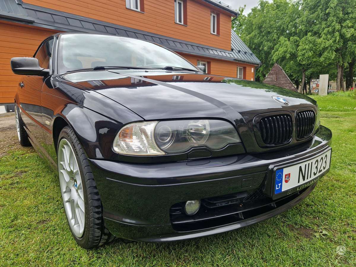 BMW 323, 2.5 l., convertible
