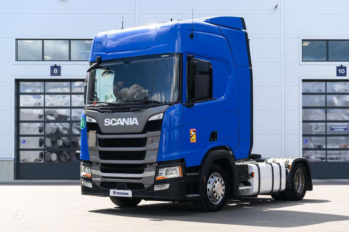 Scania R450, pilnas oras, double sleeper