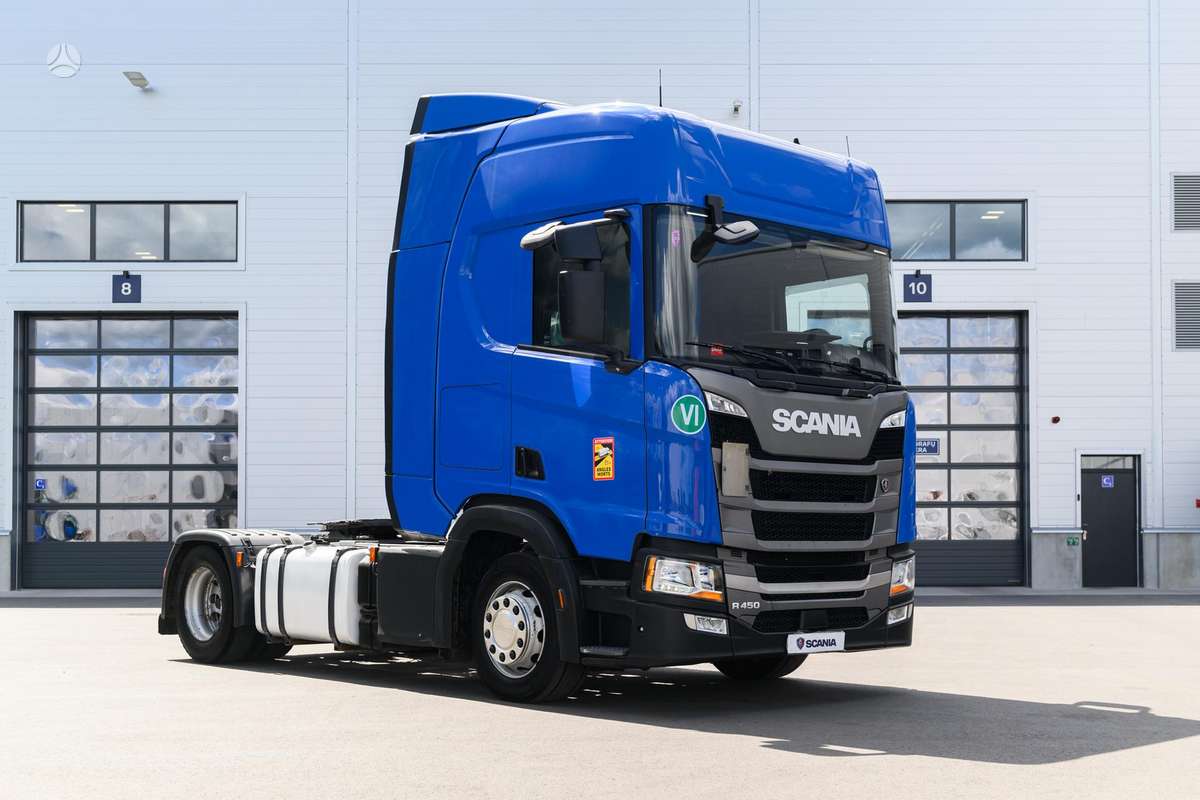 Scania R450, pilnas oras, double sleeper