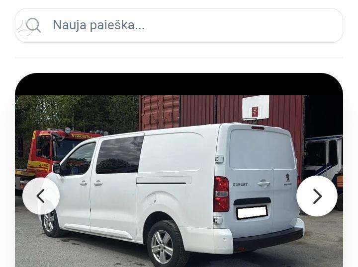 Peugeot Expert dalimis
